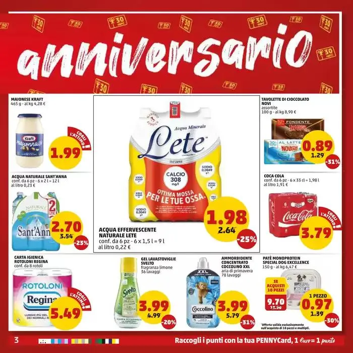 Festeggiamo 30 anni insieme da 26 settembre a 6 ottobre di 2024 - Pagina del volantino 3