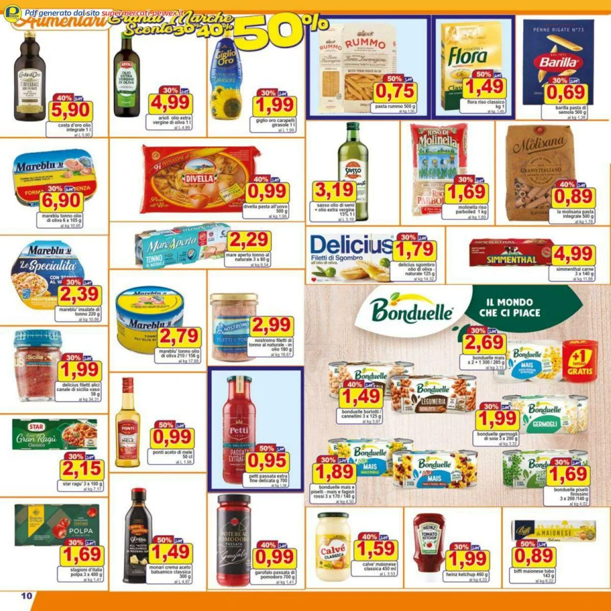Pewex Volantino attuale da 10 giugno a 24 giugno di 2025 - Pagina del volantino 10