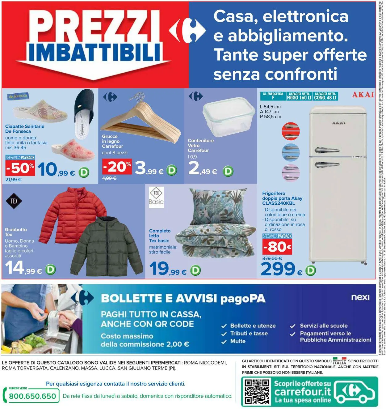 Carrefour Volantino attuale da 25 settembre a 8 ottobre di 2023 - Pagina del volantino 52