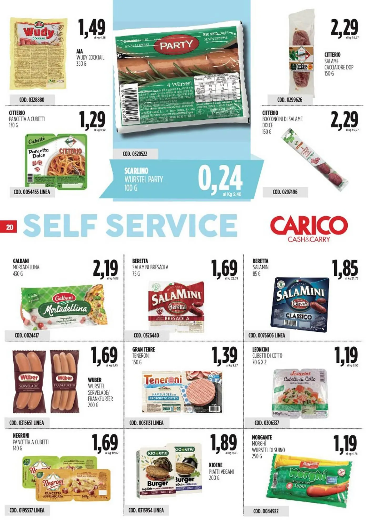 Volantino Carico Cash & Carry da 5 giugno a 18 giugno di 2025 - Pagina del volantino 20