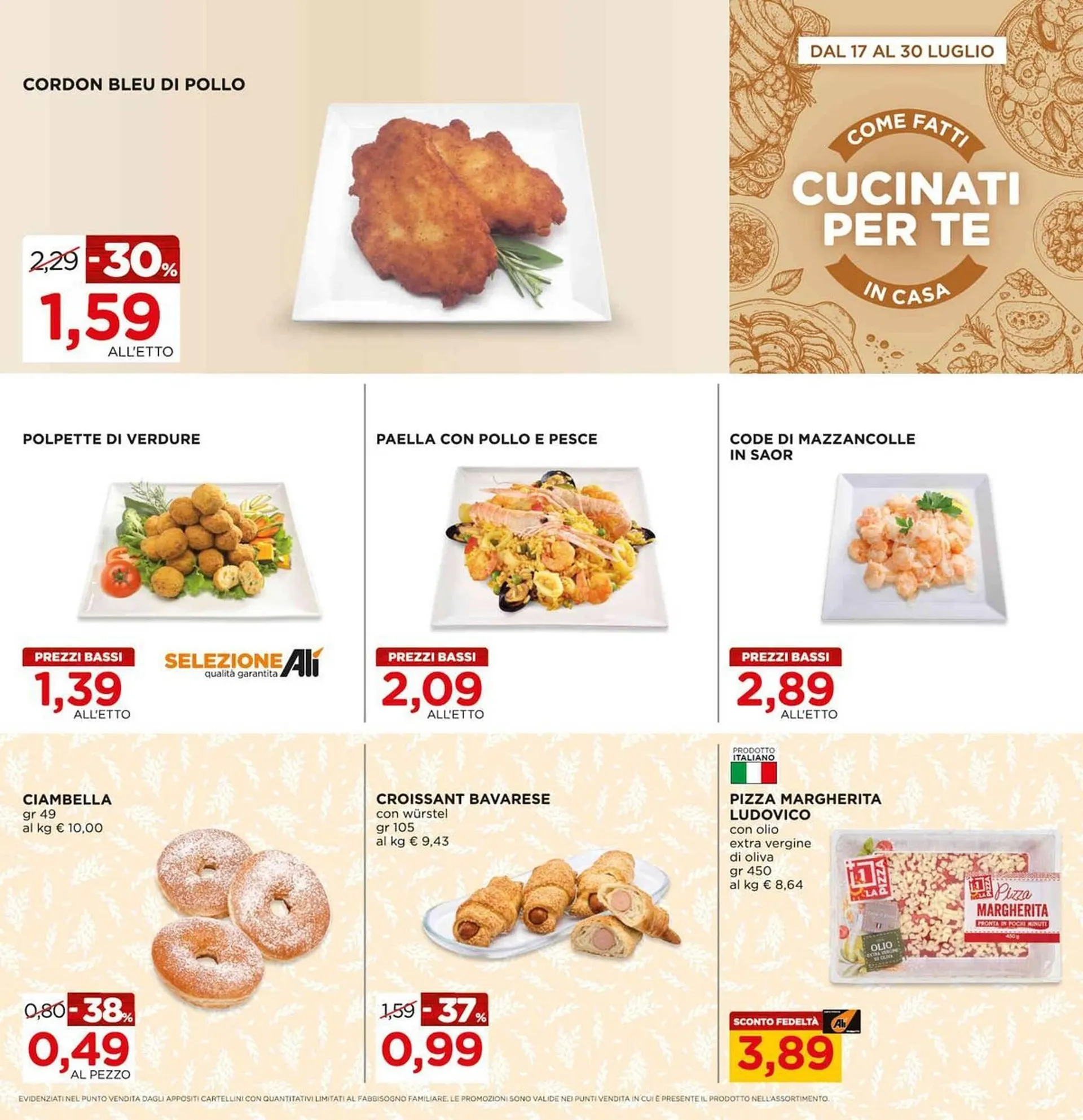 Volantino Alì Supermercati da 17 luglio a 30 luglio di 2025 - Pagina del volantino 9