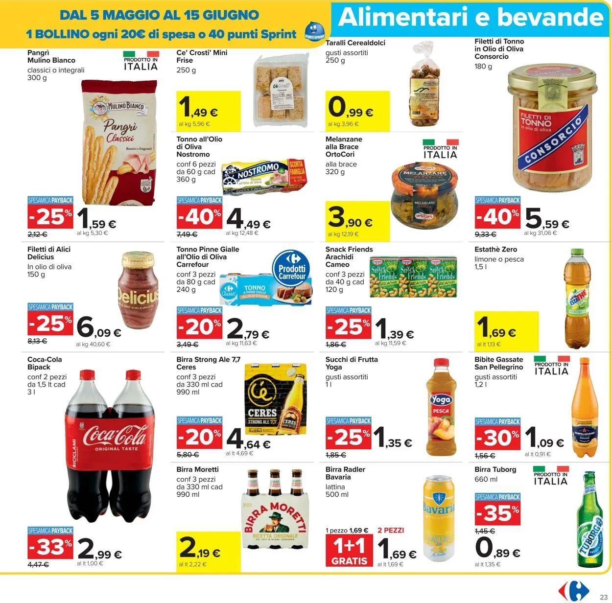 Carrefour Volantino attuale da 16 maggio a 28 maggio di 2025 - Pagina del volantino 23