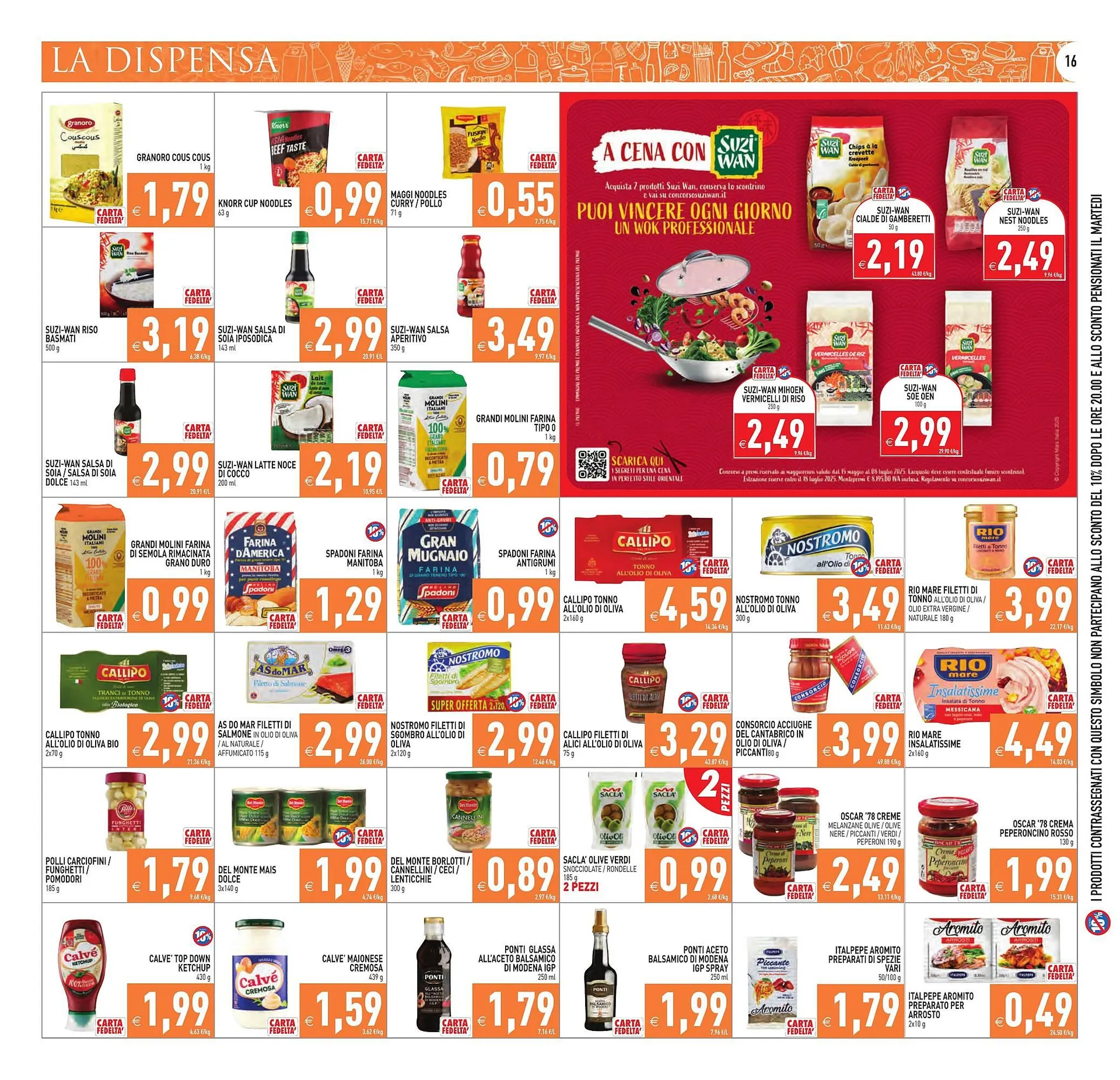 Volantino Supermercati Agorà da 23 maggio a 2 giugno di 2025 - Pagina del volantino 16