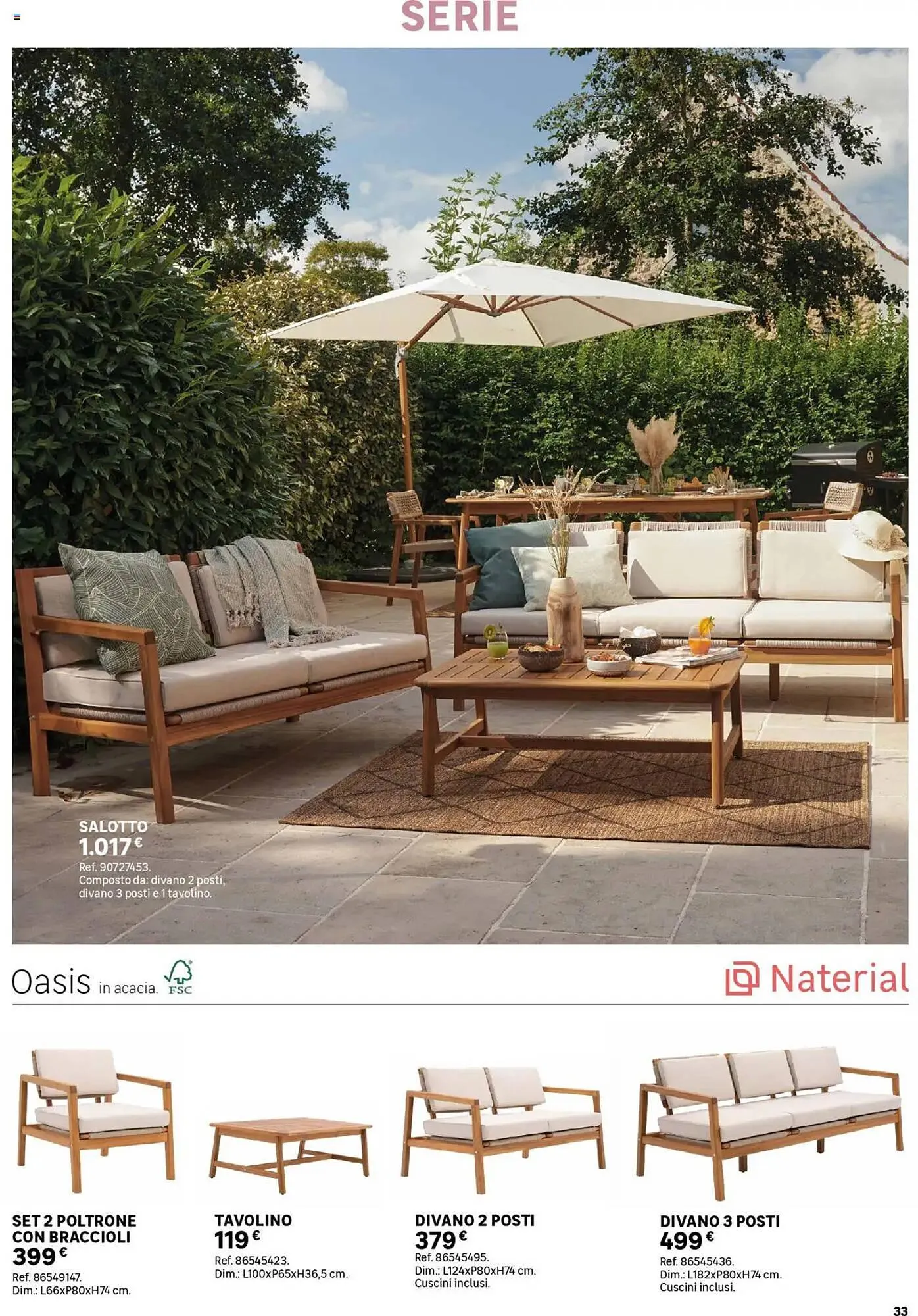 Volantino Leroy Merlin da 2 giugno a 30 settembre di 2025 - Pagina del volantino 33