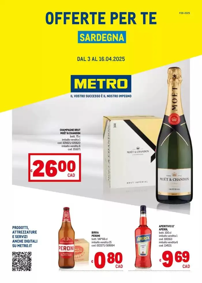 Offerte per te -Area 4 da 7 aprile a 16 aprile di 2025 - Pagina del volantino 1