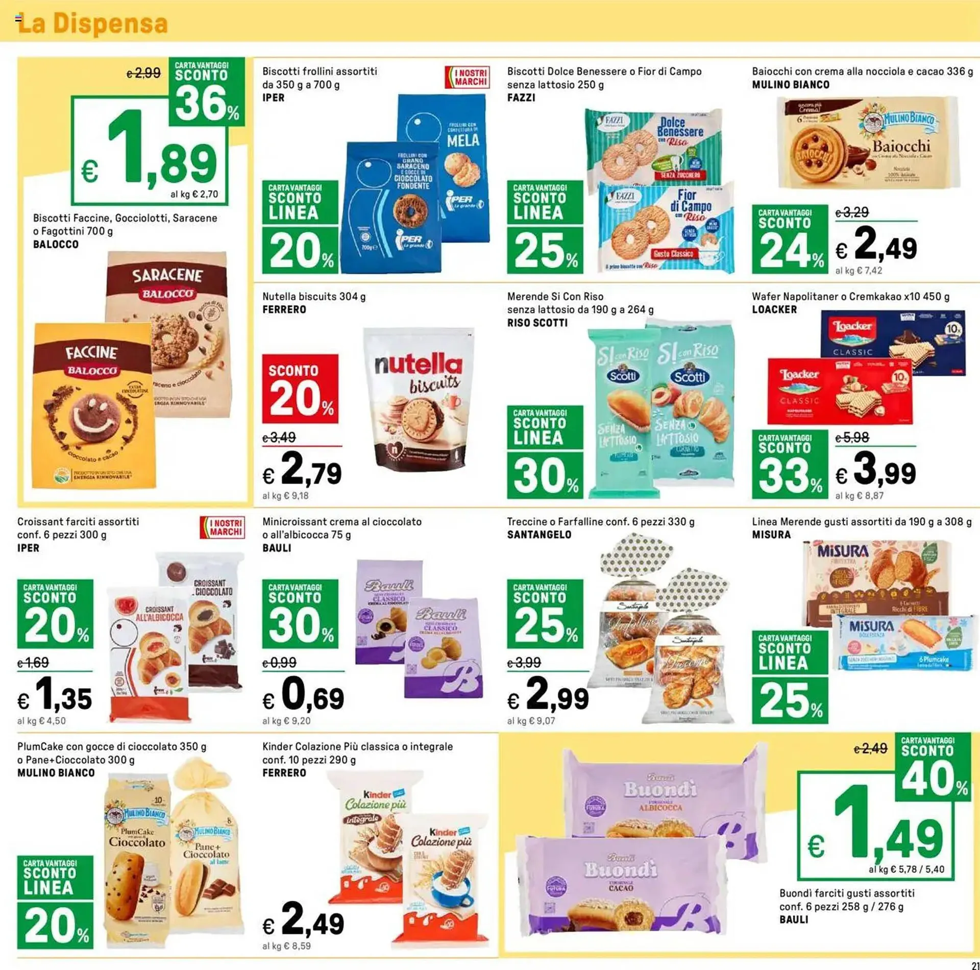 Volantino Iper La Grande da 10 gennaio a 19 gennaio di 2025 - Pagina del volantino 21