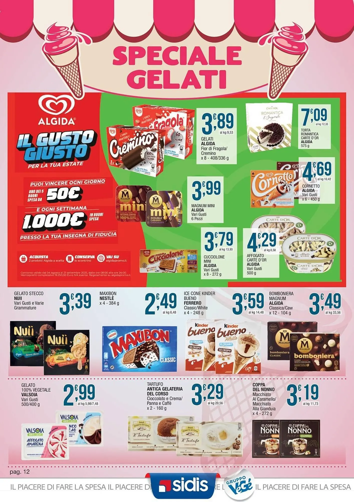 Volantino Sidis da 12 agosto a 23 agosto di 2025 - Pagina del volantino 12