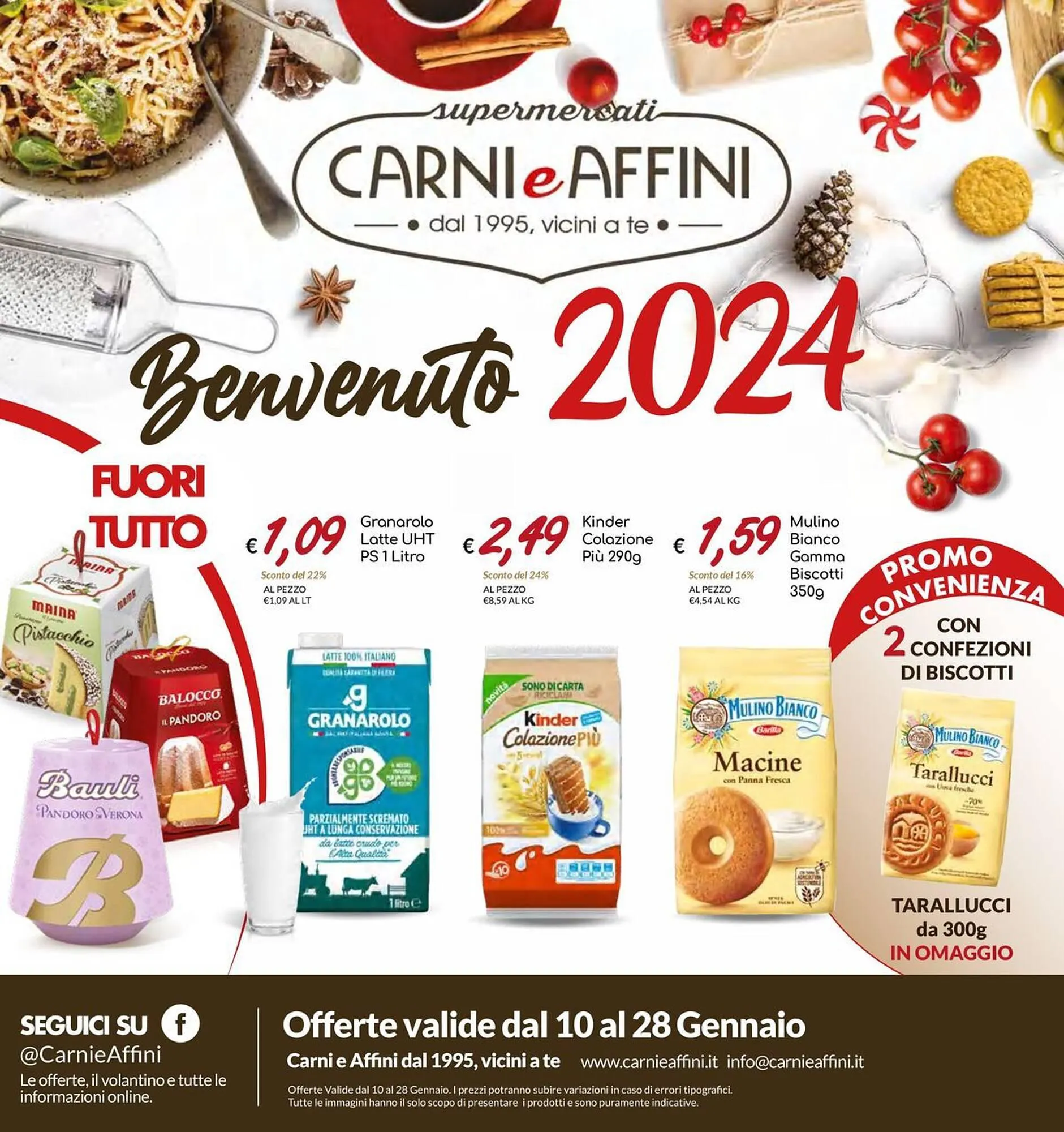 Volantino Carni e Affini Supermercati da 10 gennaio a 28 gennaio di 2024 - Pagina del volantino 