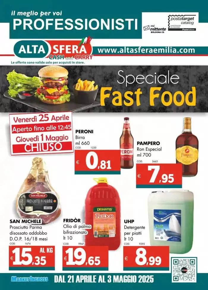 Speciale fast food da 22 aprile a 3 maggio di 2025 - Pagina del volantino 1