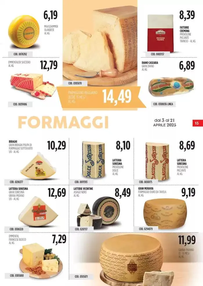 Offerte Carico Cash & Carry da 3 aprile a 21 aprile di 2025 - Pagina del volantino 15
