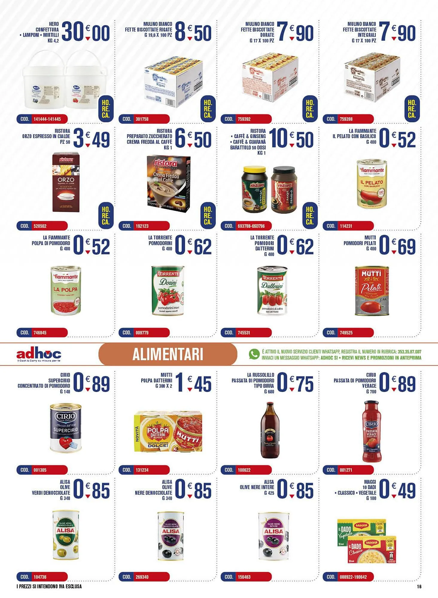 Volantino Adhoc da 2 aprile a 14 aprile di 2024 - Pagina del volantino 16