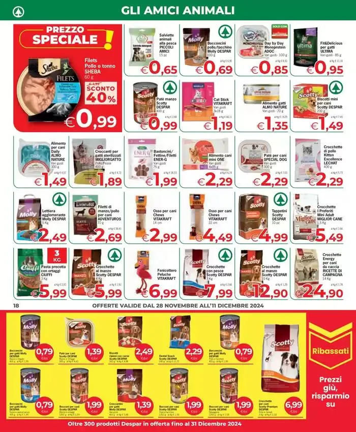 Sottocosto da 28 novembre a 9 dicembre di 2024 - Pagina del volantino 18