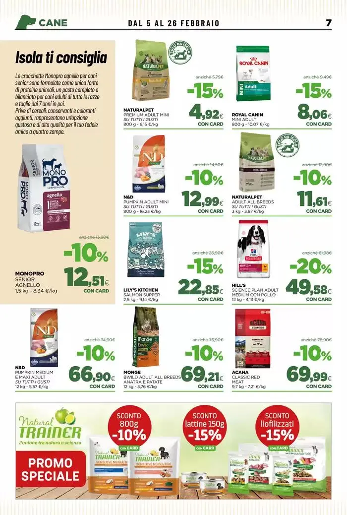 Il mese del cuore da 5 febbraio a 26 febbraio di 2025 - Pagina del volantino 7