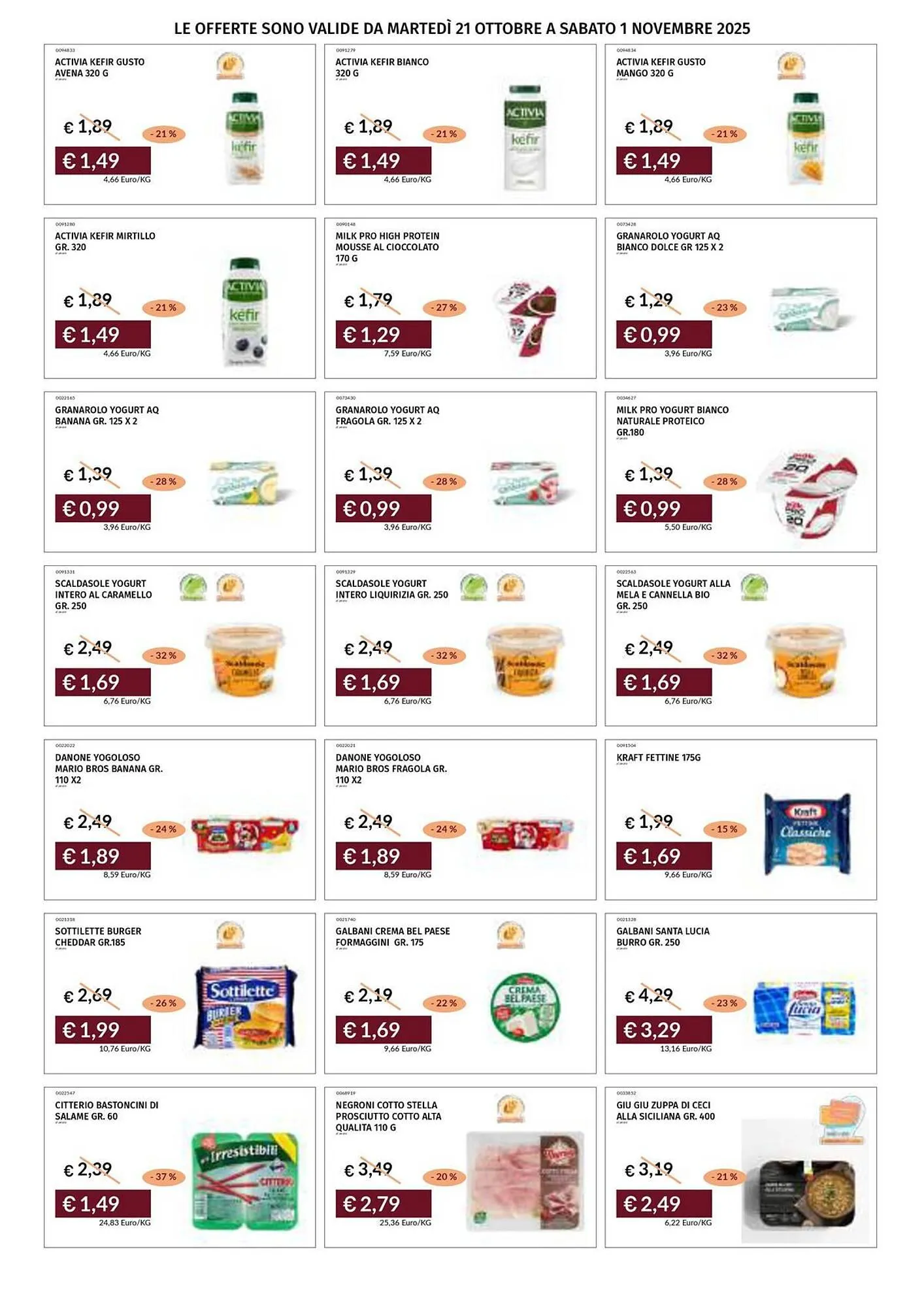 Volantino Prezzemolo e Vitale da 21 ottobre a 1 novembre di 2025 - Pagina del volantino 8