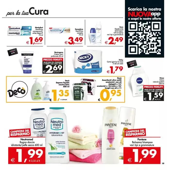 Campioni del risparmio! da 7 gennaio a 16 gennaio di 2025 - Pagina del volantino 19