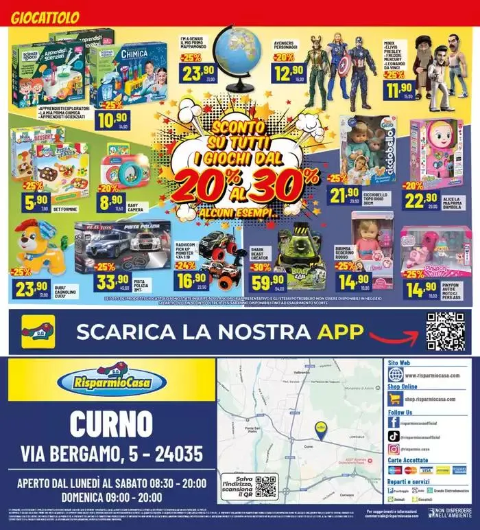 Nuova apertura Curno da 1 marzo a 15 marzo di 2025 - Pagina del volantino 24