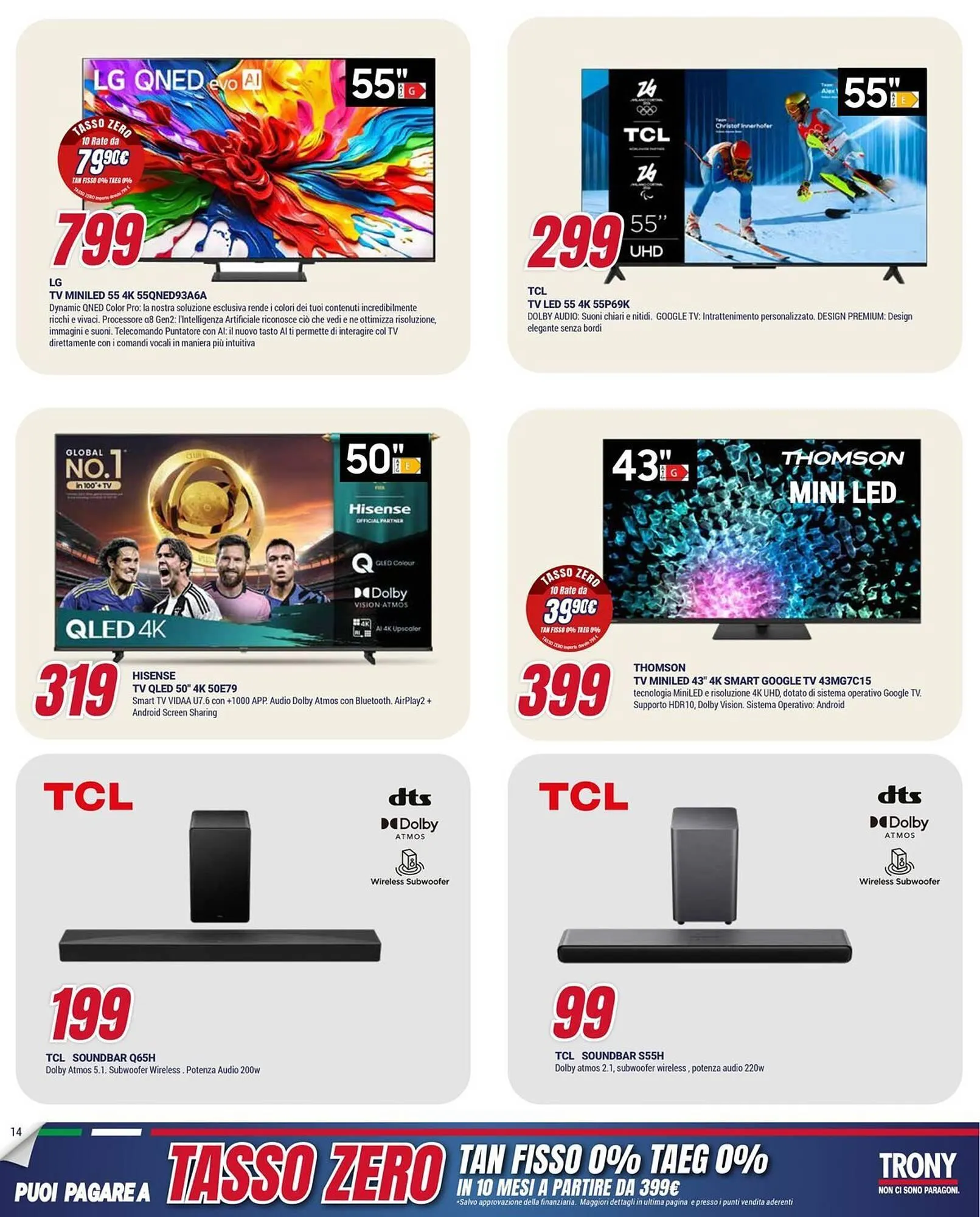Volantino Trony da 15 gennaio a 4 febbraio di 2026 - Pagina del volantino 14