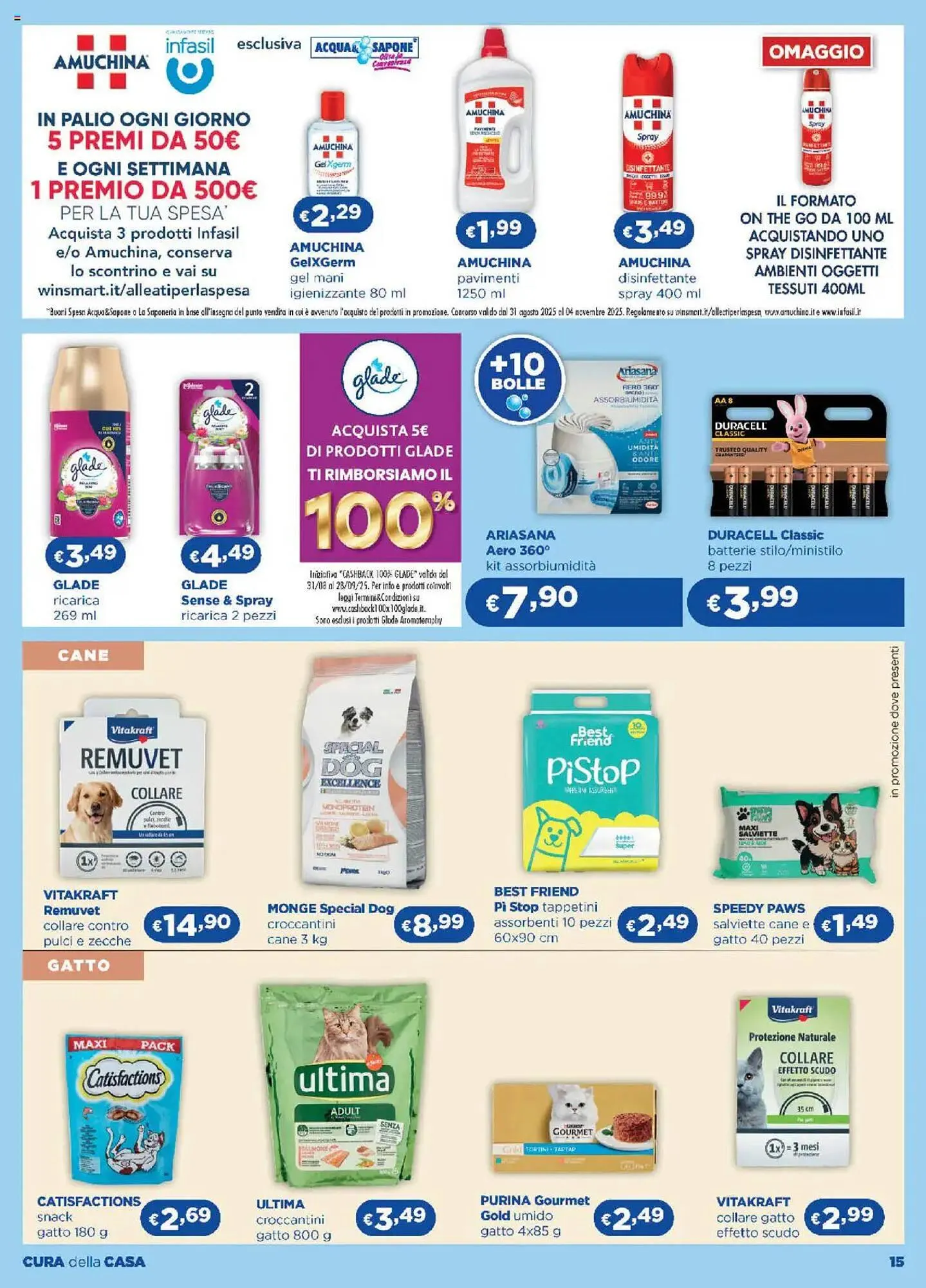 Volantino Acqua & Sapone da 4 settembre a 23 settembre di 2025 - Pagina del volantino 15