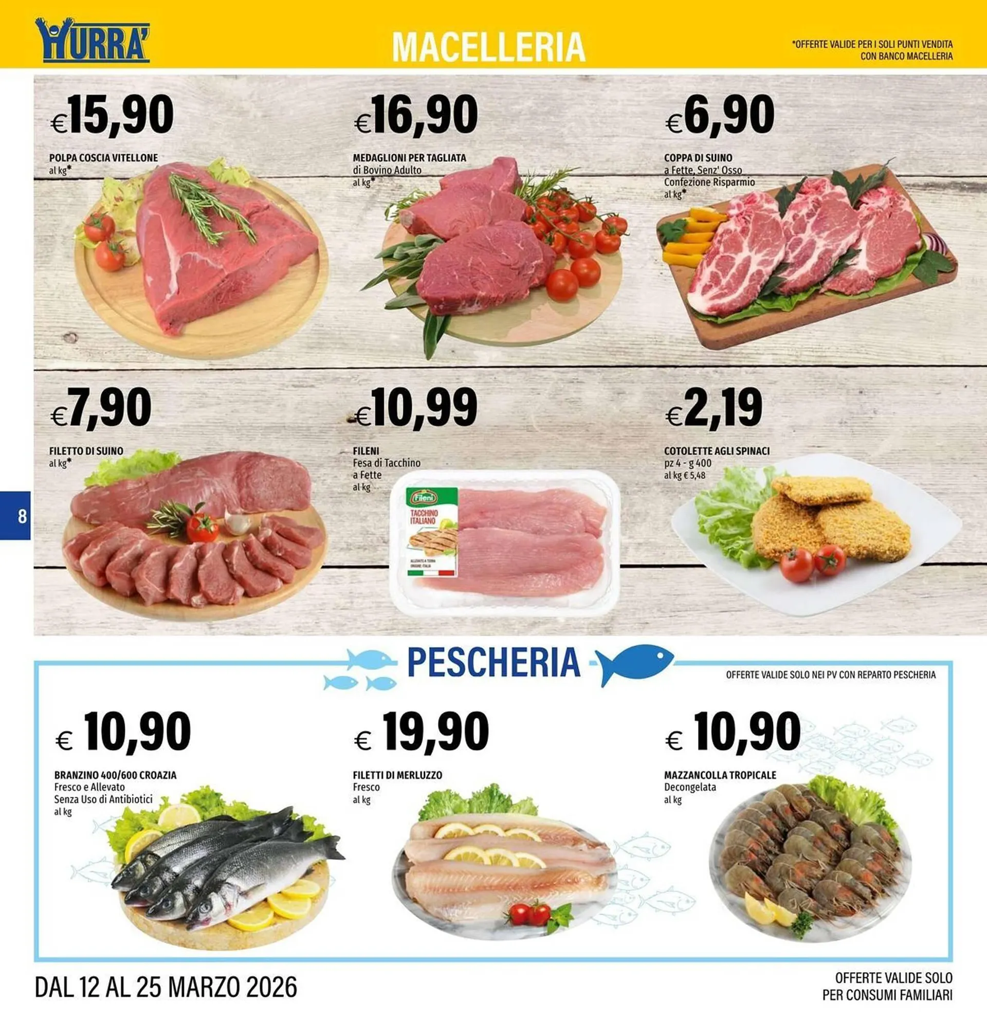 Volantino Hurrà da 12 marzo a 25 marzo di 2026 - Pagina del volantino 8