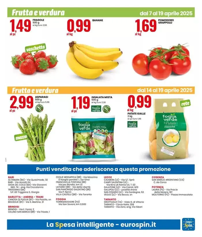 Buona Pasqua da 7 aprile a 19 aprile di 2025 - Pagina del volantino 15