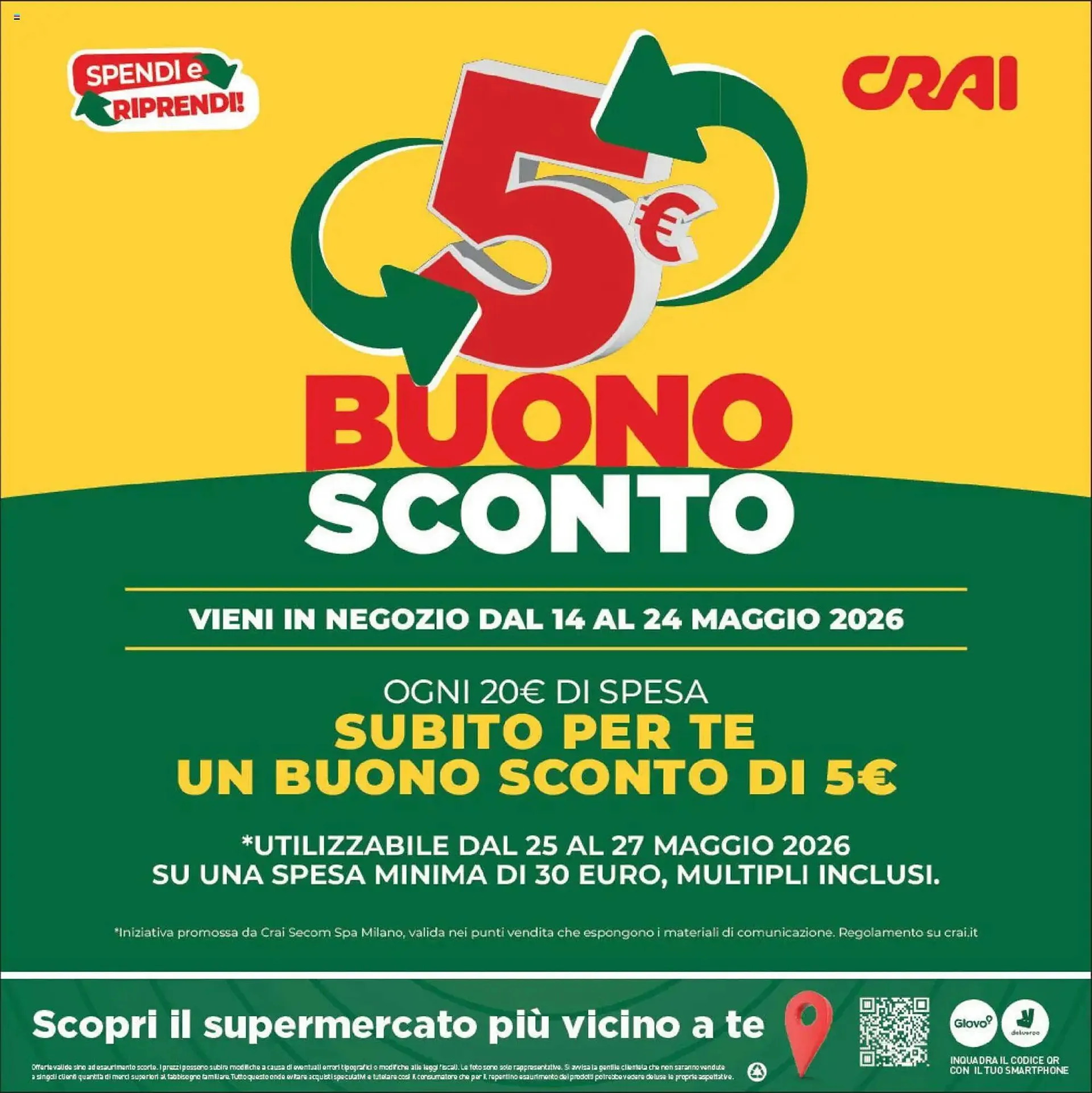 Volantino Crai da 14 maggio a 24 maggio di 2026 - Pagina del volantino 16