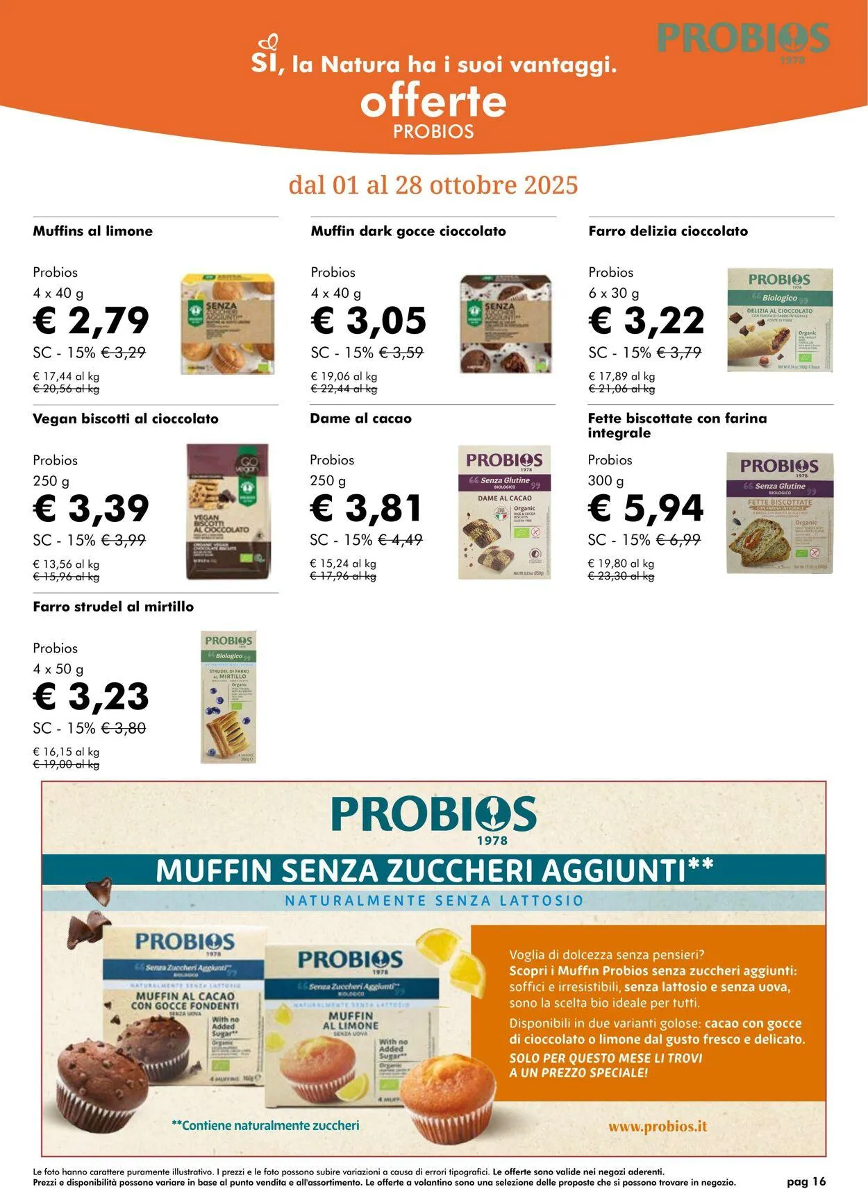 Natura Sì Volantino attuale da 18 dicembre a 1 gennaio di 2026 - Pagina del volantino 16