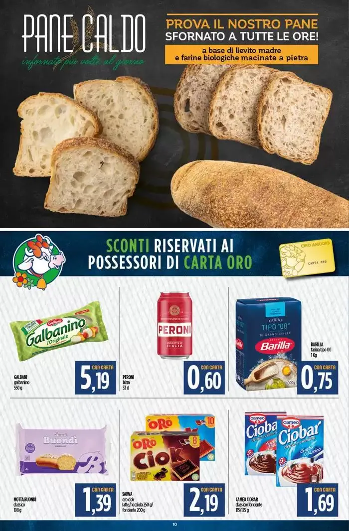 Il fresco quotidiano da 18 ottobre a 28 ottobre di 2024 - Pagina del volantino 10