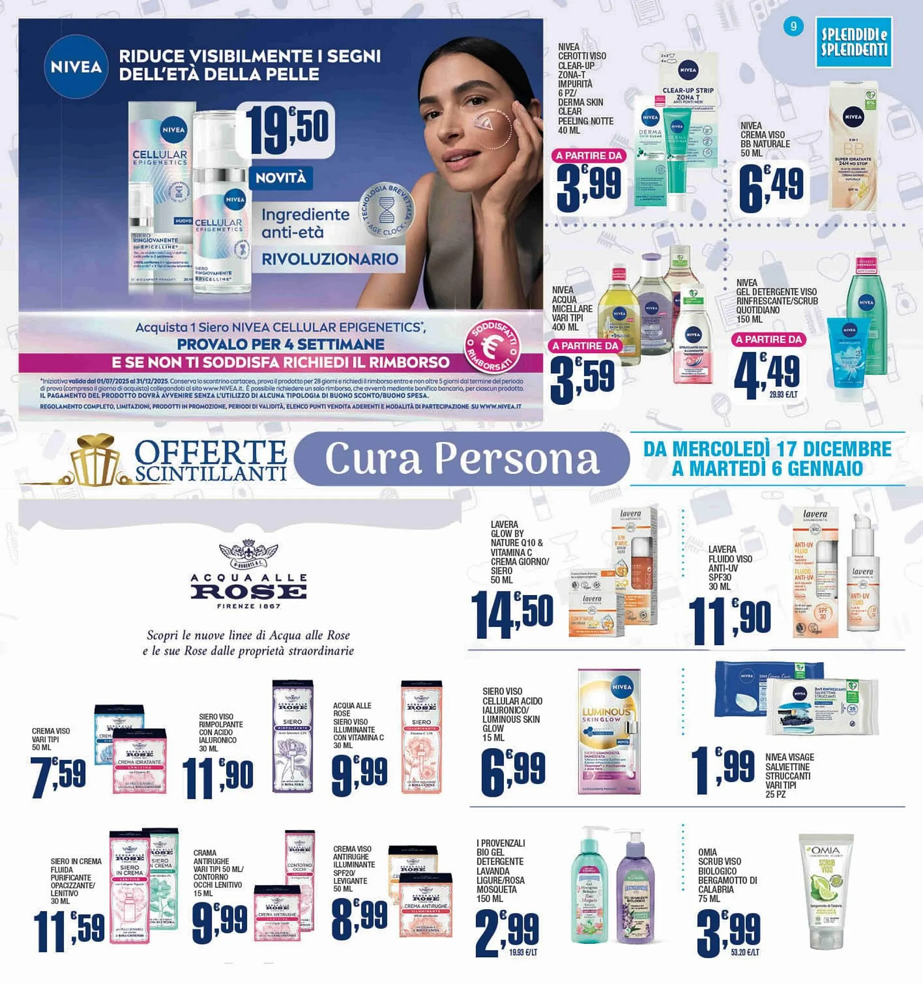Volantino Splendidi e Splendenti da 17 dicembre a 6 gennaio di 2026 - Pagina del volantino 9