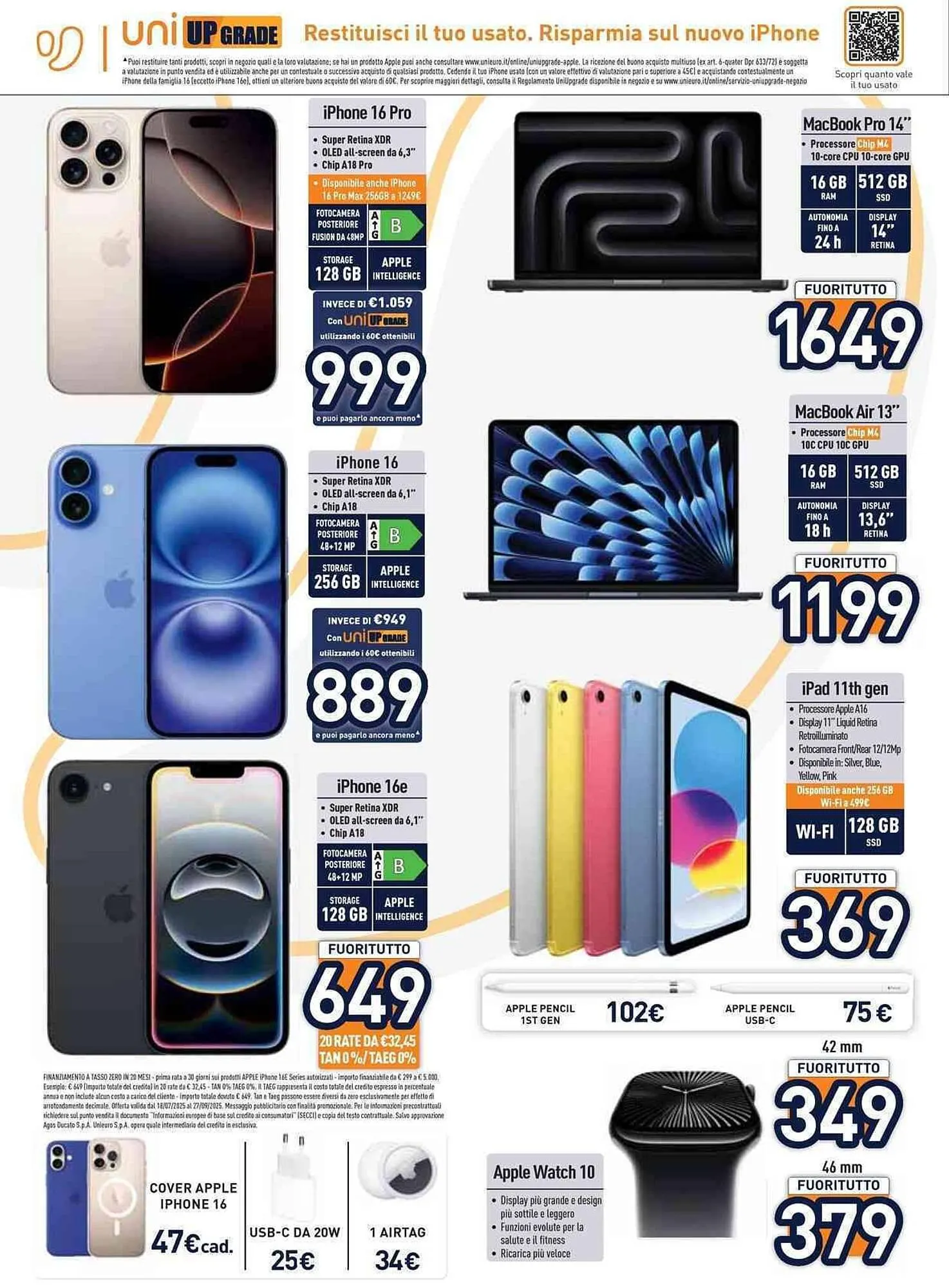 Volantino Unieuro da 1 agosto a 13 agosto di 2025 - Pagina del volantino 8