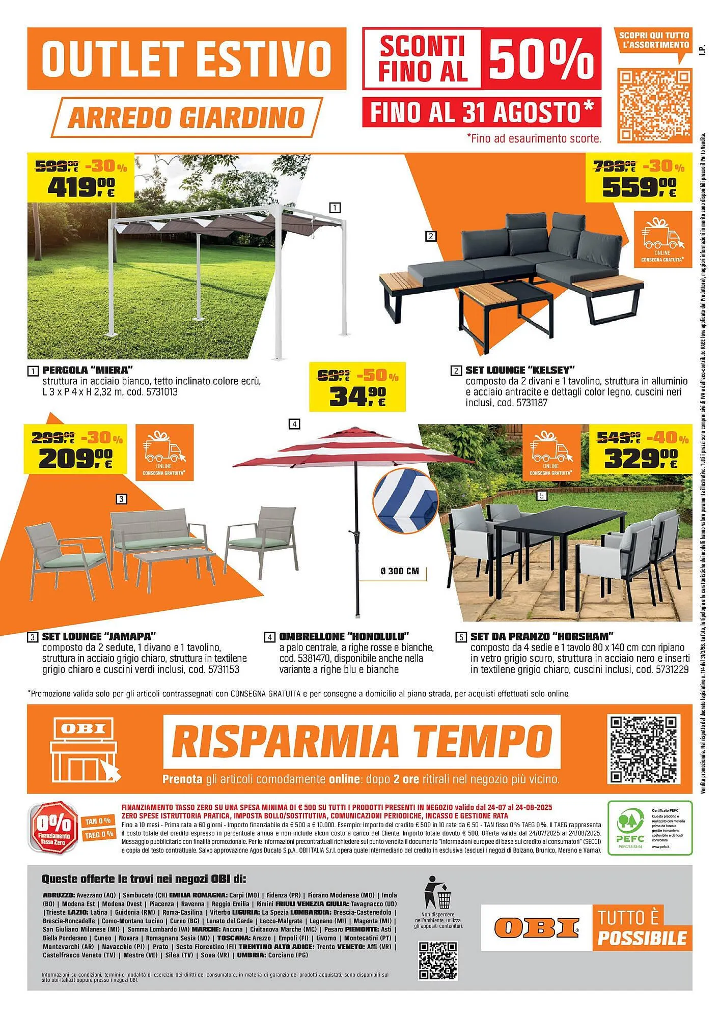 Volantino OBI da 23 luglio a 24 agosto di 2025 - Pagina del volantino 8