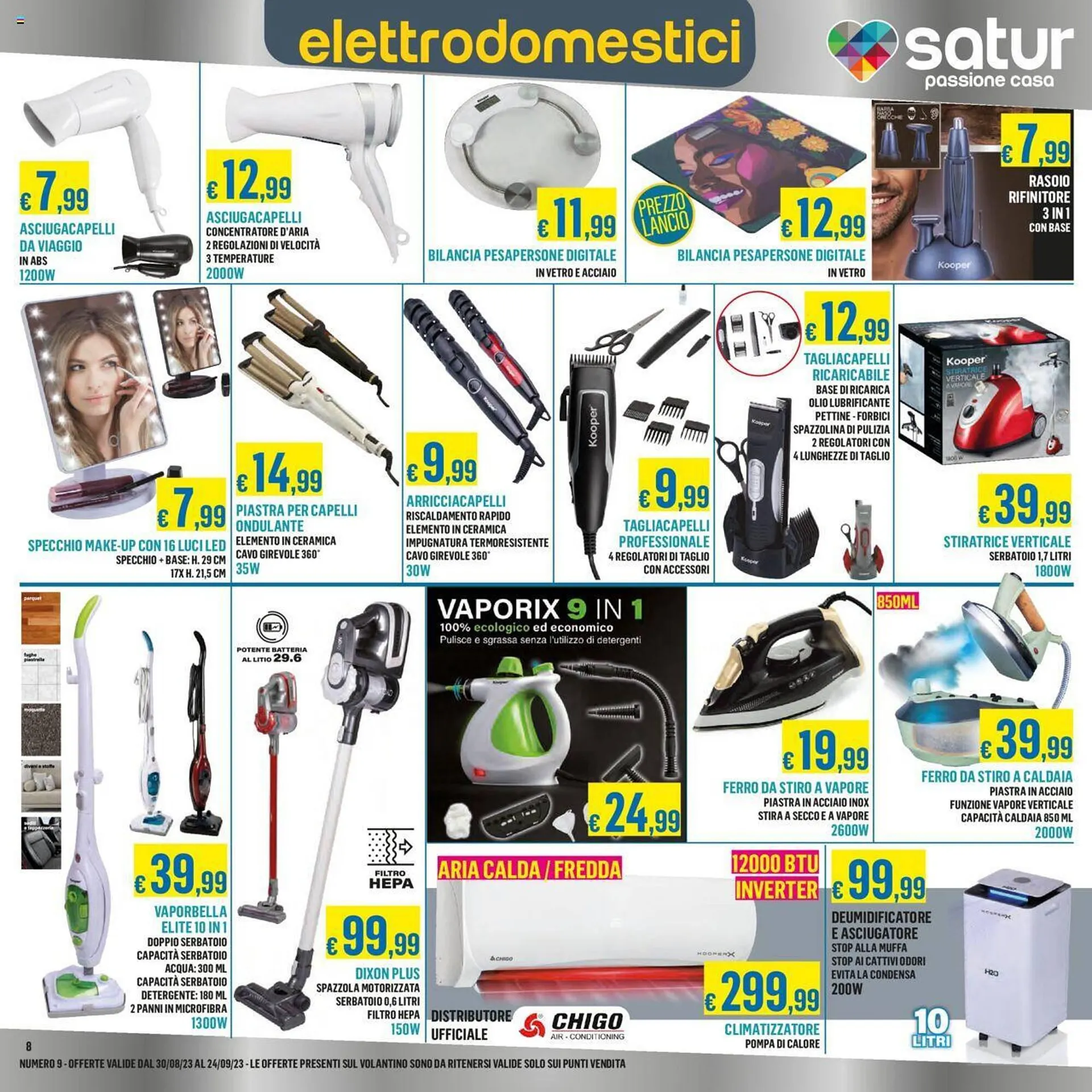 Volantino Satur da 30 agosto a 24 settembre di 2023 - Pagina del volantino 8