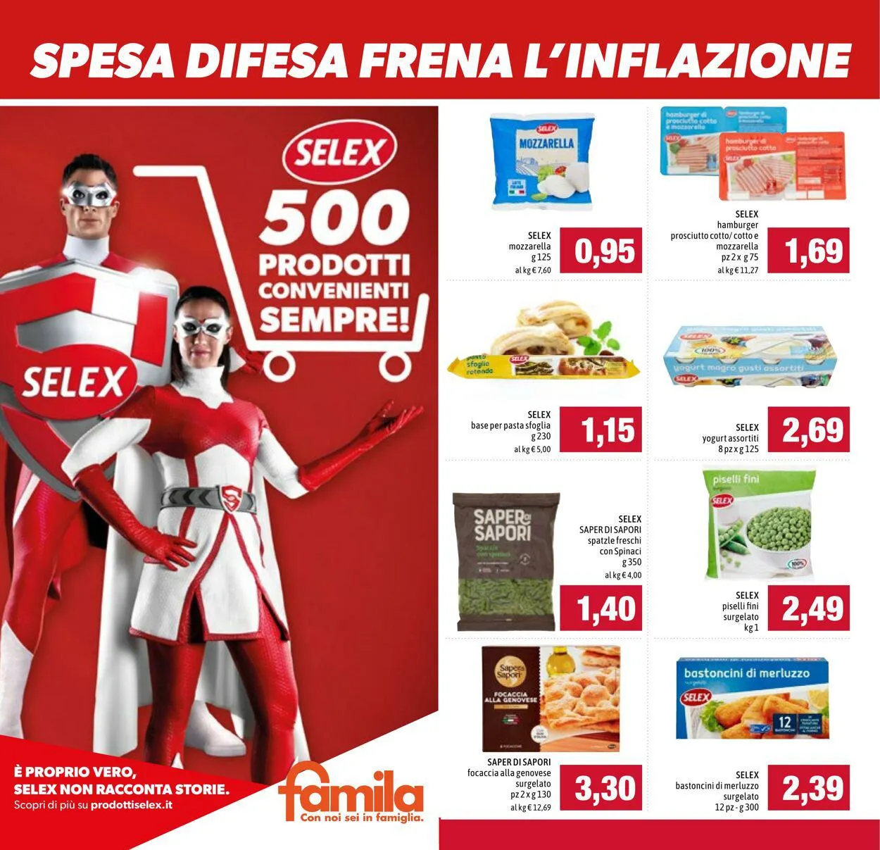 Famila Volantino attuale da 11 gennaio a 24 gennaio di 2024 - Pagina del volantino 6