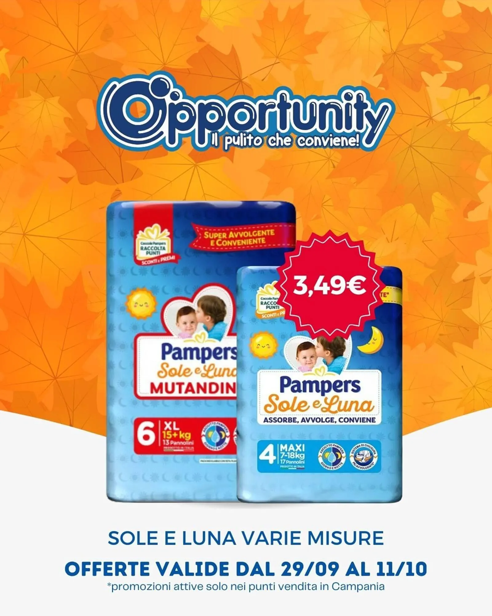 Volantino Opportunity Shop da 29 settembre a 11 ottobre di 2025 - Pagina del volantino 1