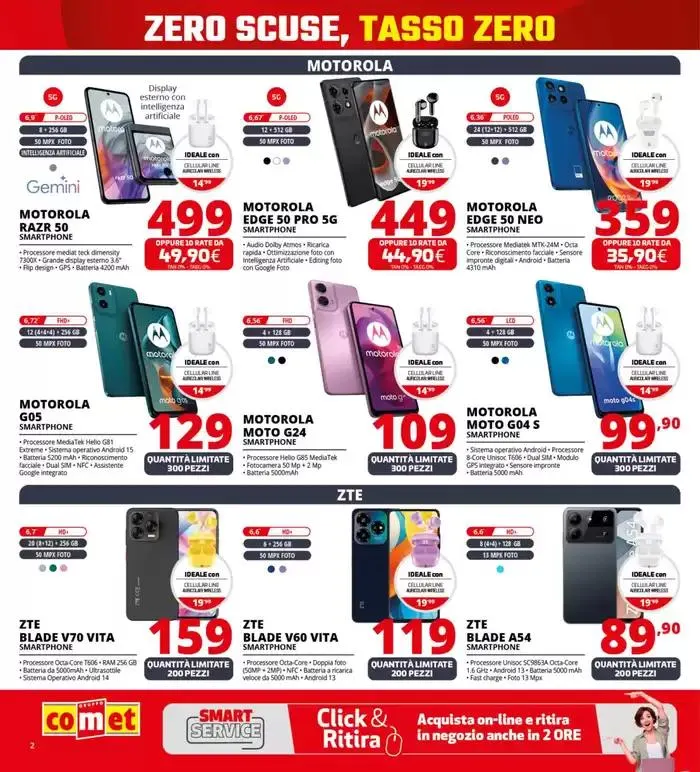Zero scusa, tasso zero da Comet! da 3 aprile a 16 aprile di 2025 - Pagina del volantino 2