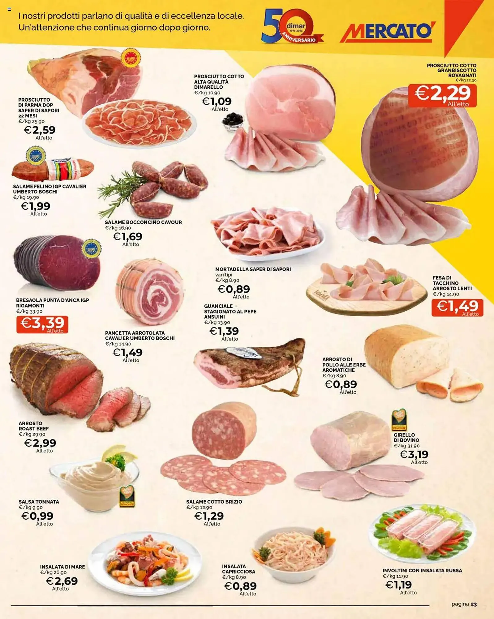 Volantino Mercatò da 2 ottobre a 12 ottobre di 2025 - Pagina del volantino 23