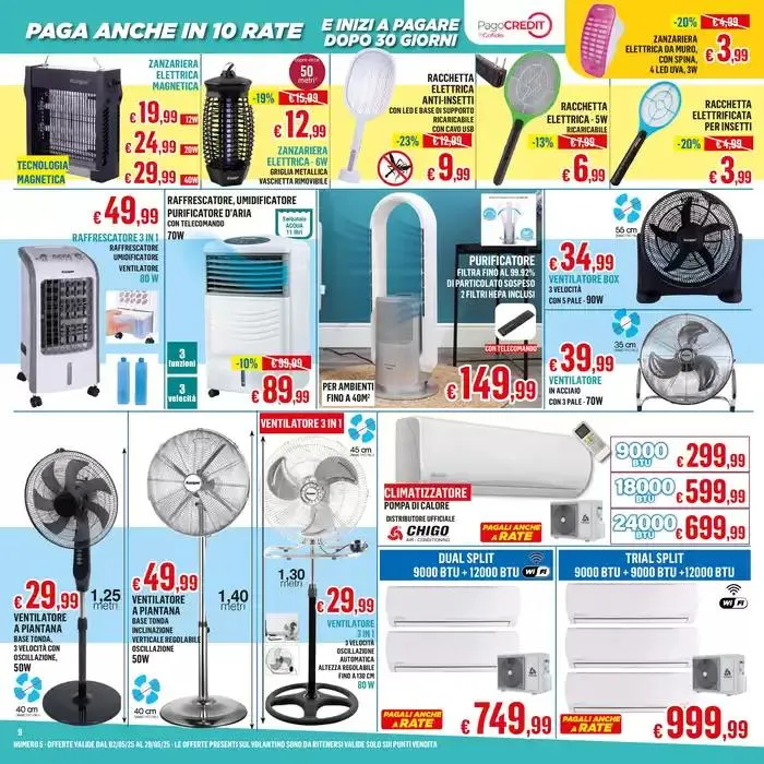 Paga anche in 10 rate da 2 maggio a 29 maggio di 2025 - Pagina del volantino 9