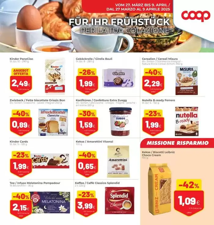 Rabatte bis zu 40% da 27 marzo a 9 aprile di 2025 - Pagina del volantino 13
