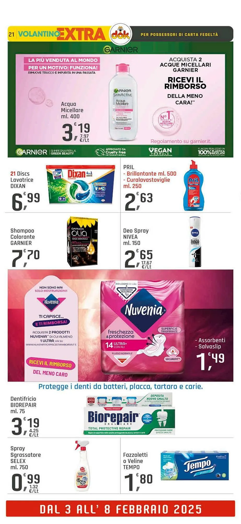 Volantino Supermercati Dok da 24 gennaio a 8 febbraio di 2025 - Pagina del volantino 21