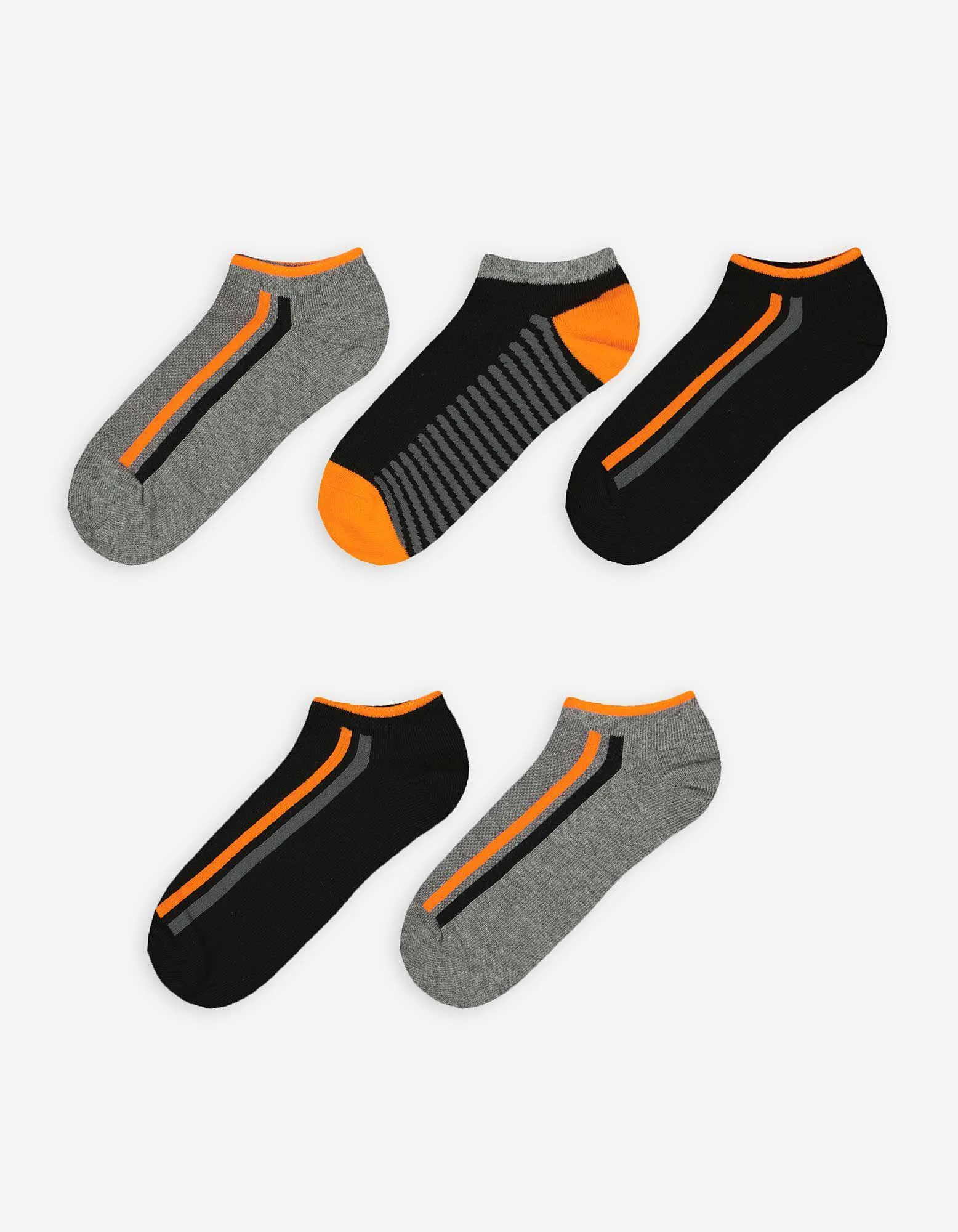 Calze sneakers - Confezione da 5 pezzi