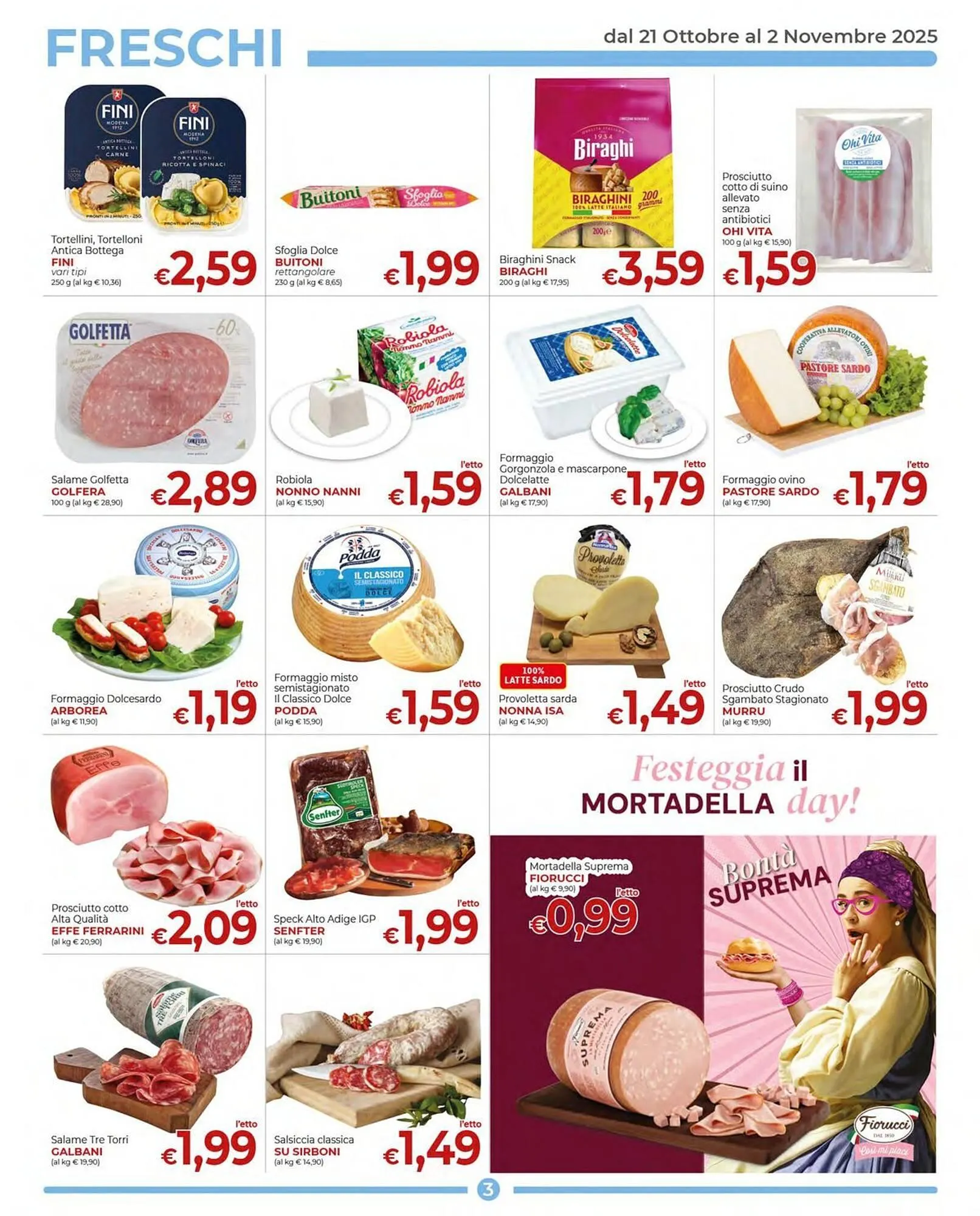Volantino Supermercati Nonna Isa da 23 ottobre a 2 novembre di 2025 - Pagina del volantino 3