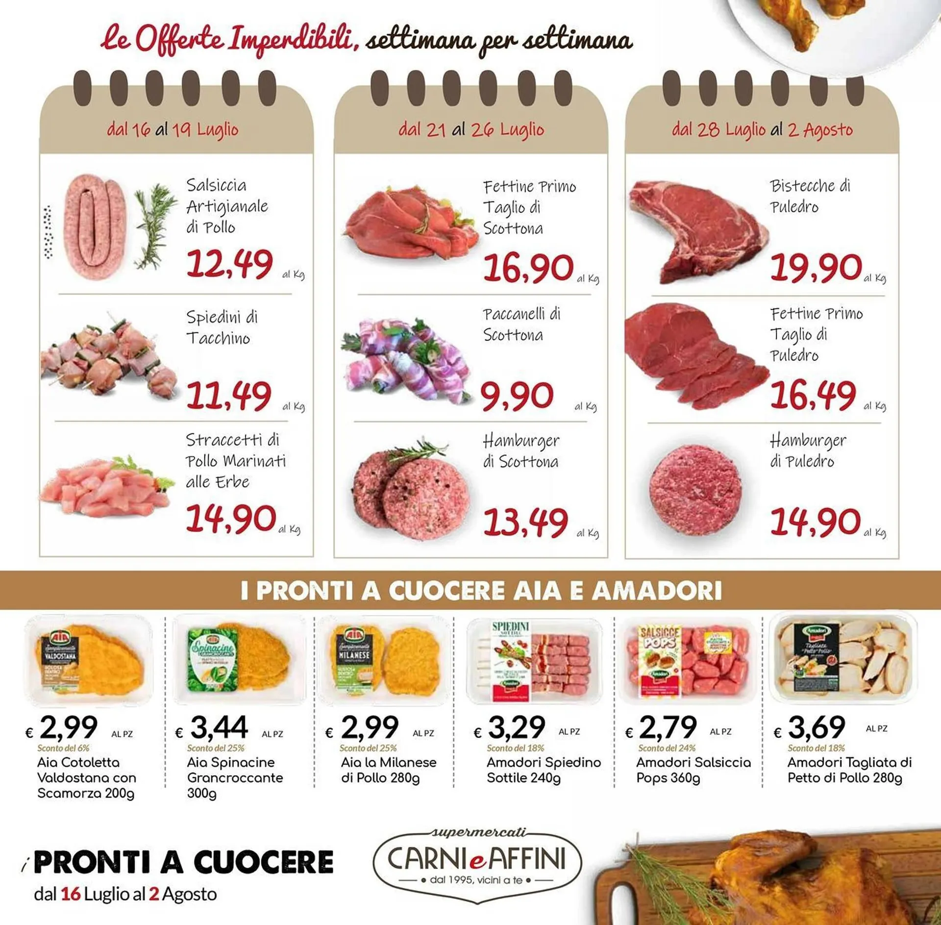 Volantino Carni e Affini Supermercati da 16 luglio a 2 agosto di 2025 - Pagina del volantino 2