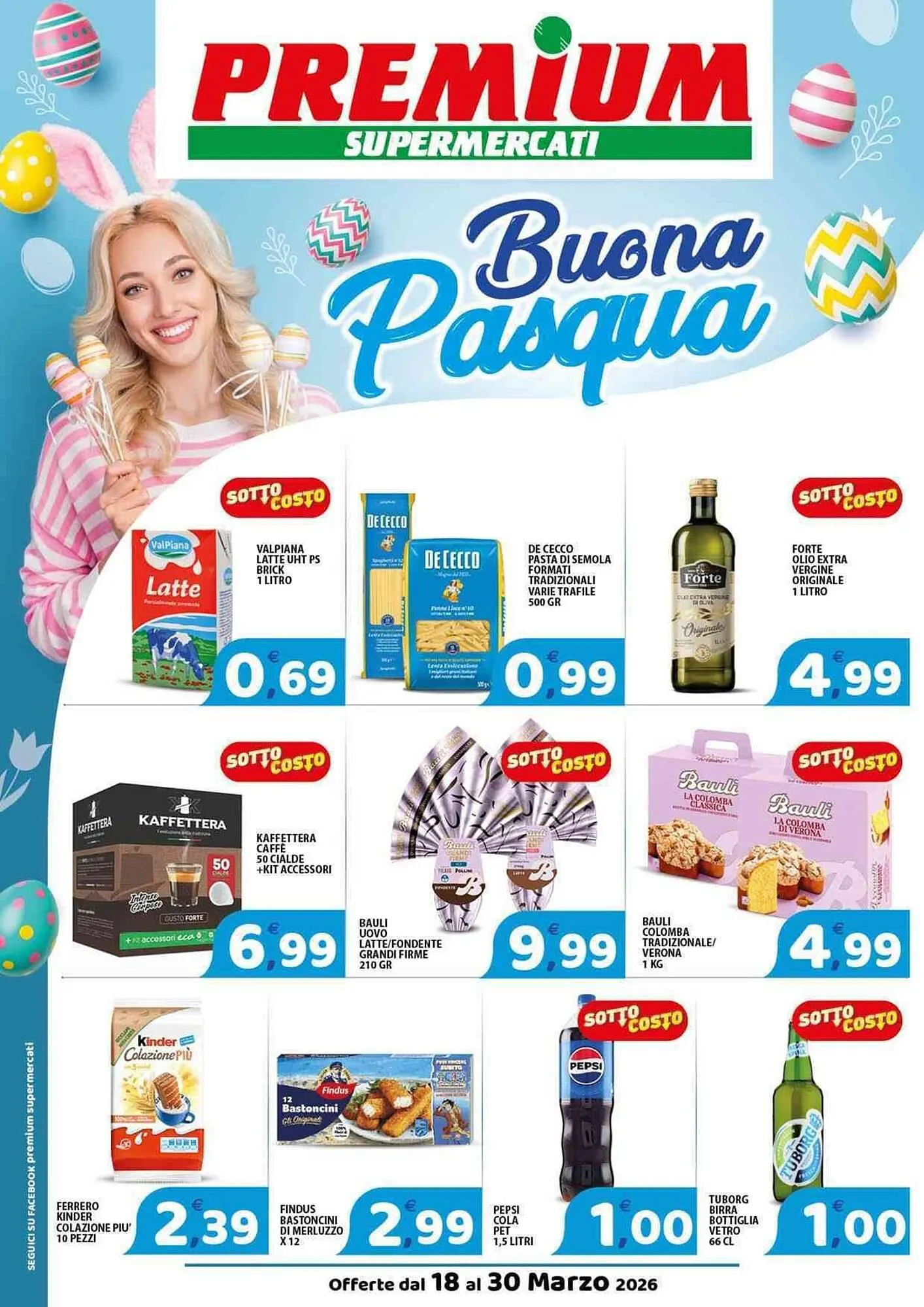 Volantino Premium Supermercati da 18 marzo a 30 marzo di 2026 - Pagina del volantino 1