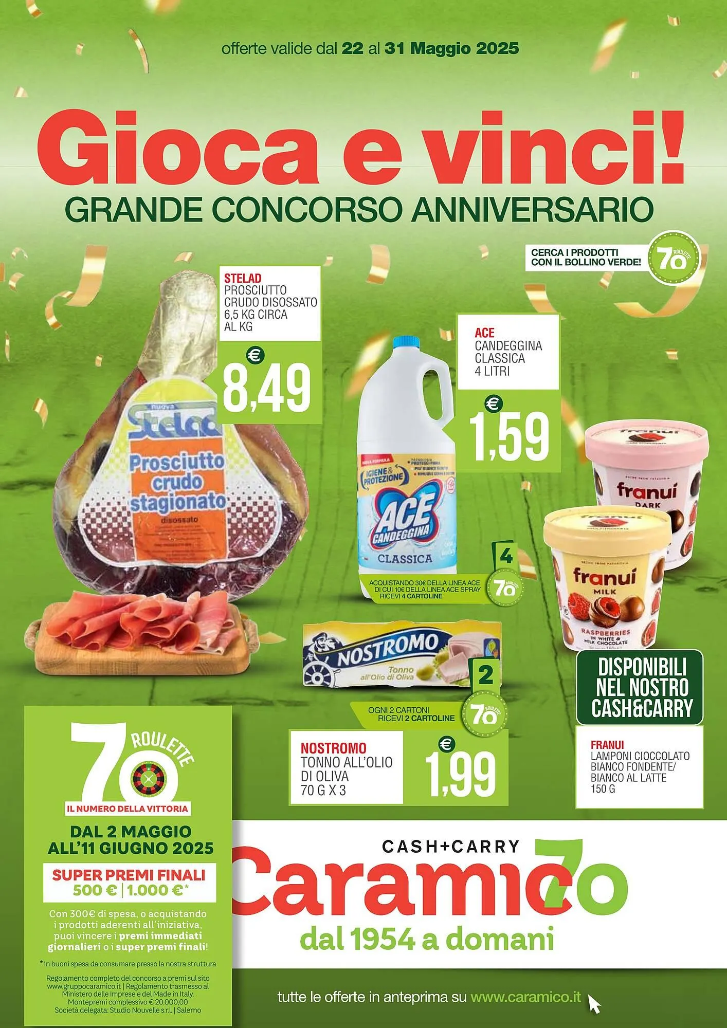 Volantino Caramico da 22 maggio a 31 maggio di 2025 - Pagina del volantino 1