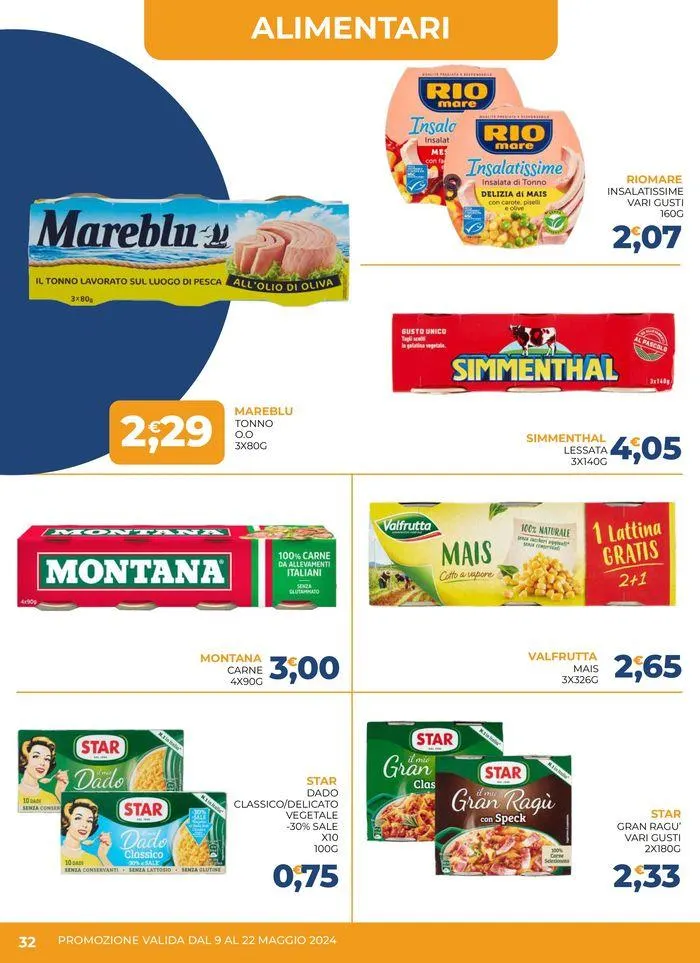 Offerte da 10 maggio a 22 maggio di 2024 - Pagina del volantino 32