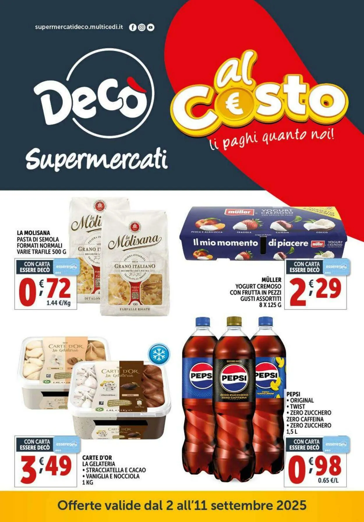 Deco Volantino attuale da 11 settembre a 25 settembre di 2025 - Pagina del volantino 1