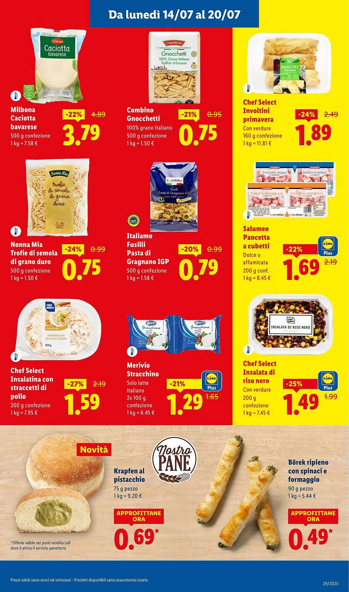 Volantino Lidl da 14 luglio a 20 luglio di 2025 - Pagina del volantino 9
