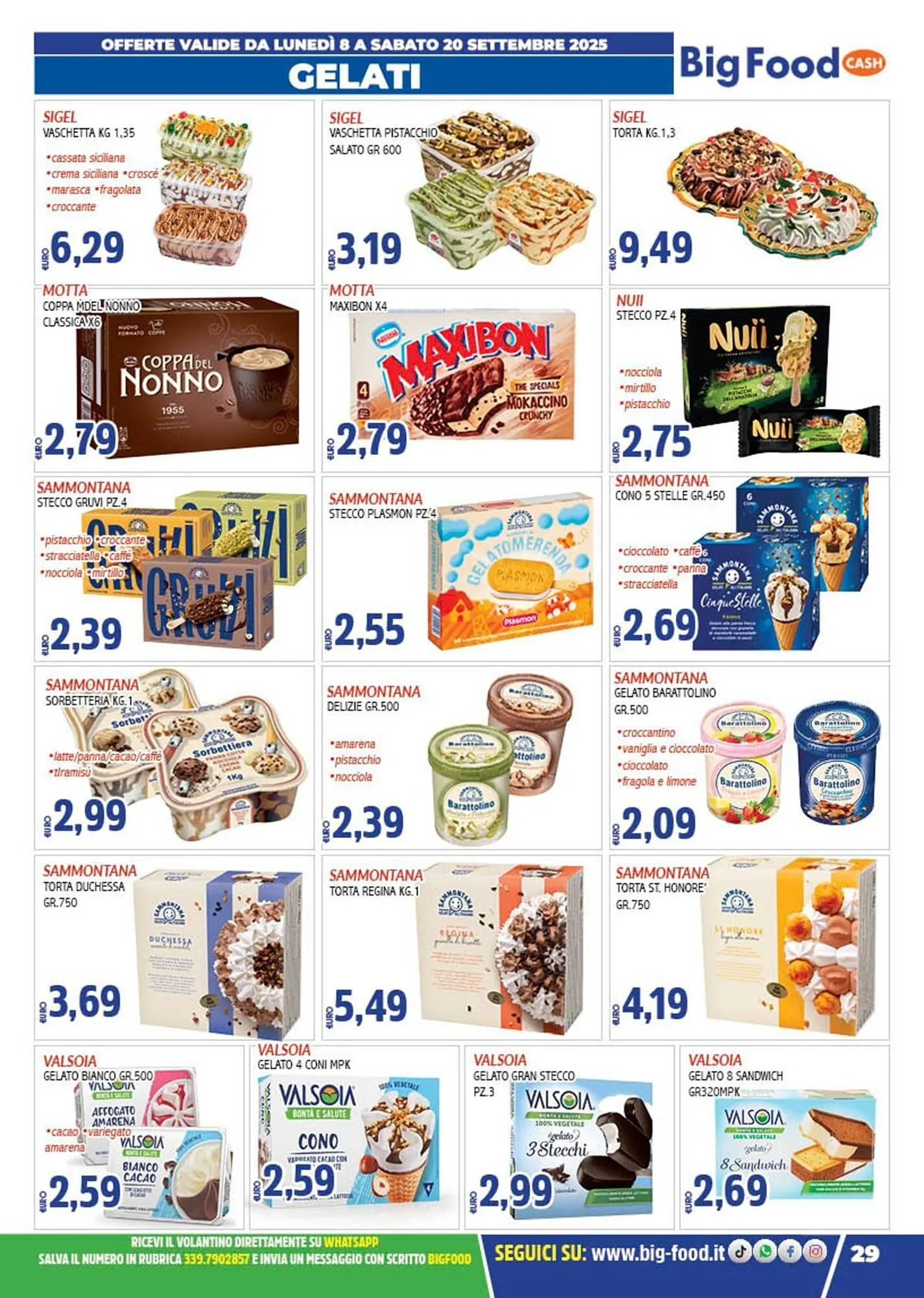 Volantino Big Food da 8 settembre a 20 settembre di 2025 - Pagina del volantino 29