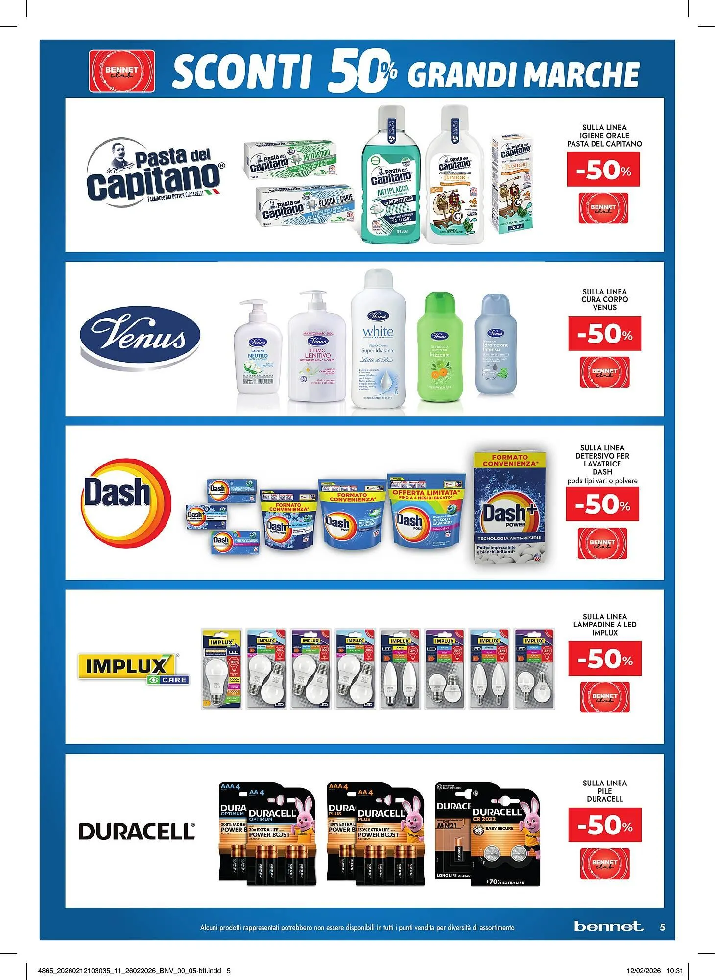 Volantino Bennet da 26 febbraio a 11 marzo di 2026 - Pagina del volantino 5
