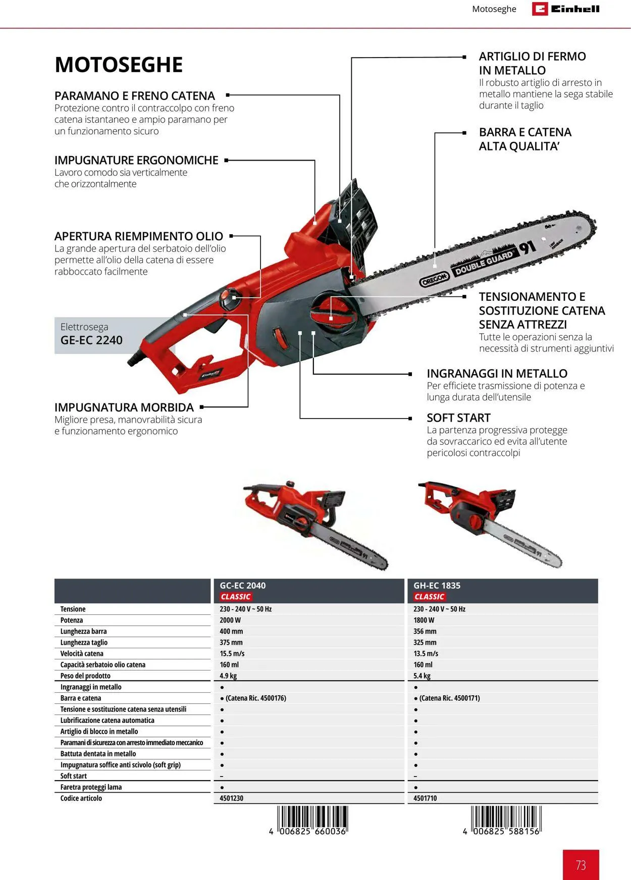 Einhell da 17 giugno a 17 settembre di 2025 - Pagina del volantino 73