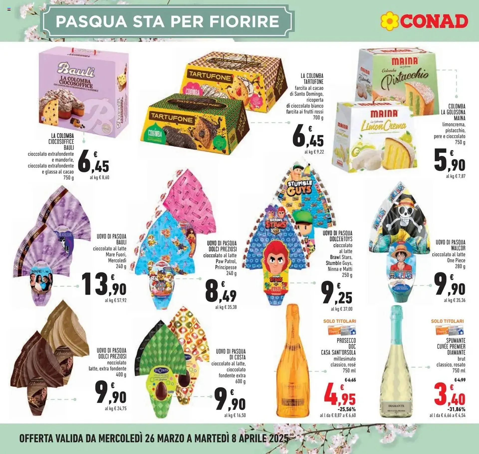 Volantino Conad da 26 marzo a 8 aprile di 2025 - Pagina del volantino 8